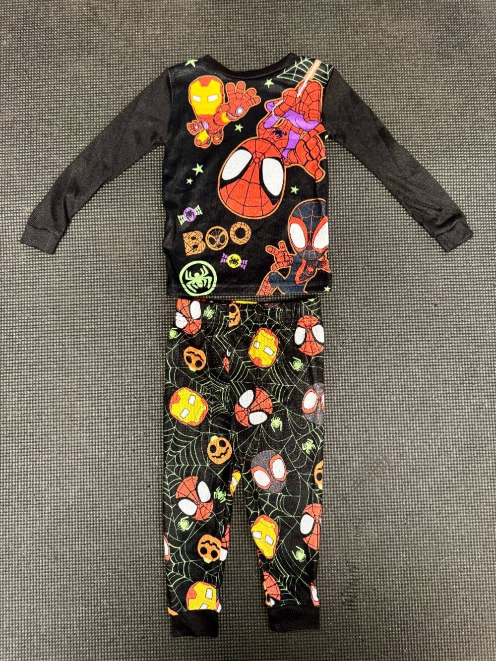 NEW 2T Marvel Spiderman Spidey Friends Halloween Costume Pajamas 2 Piece